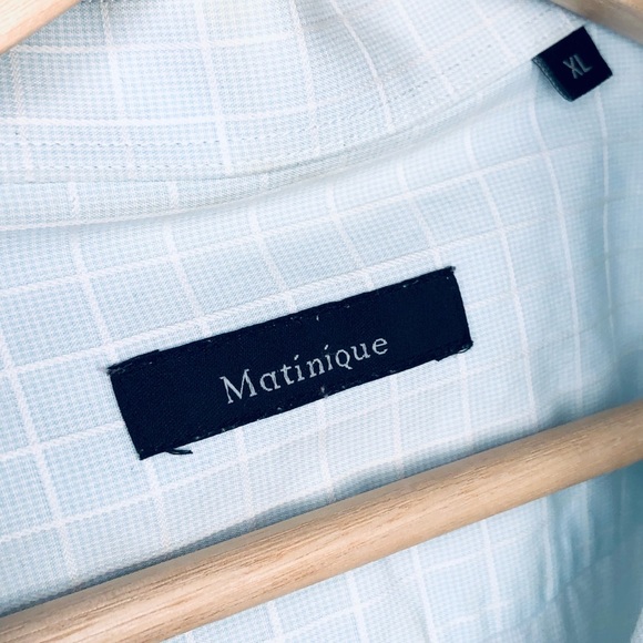 Men’s shirt from Matíníque. Good condition. Size XL. Light blue. - Picture 3 of 4